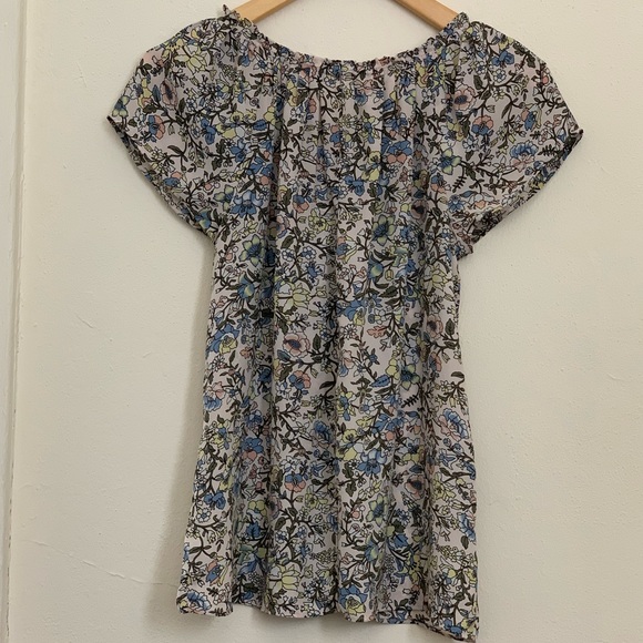LOFT Floral Blouse - Picture 3 of 4